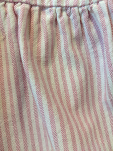Pink Hickory Striped Soft Denim Dress - 2 Years