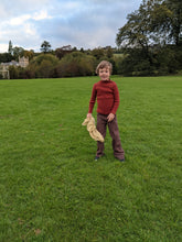 Load image into Gallery viewer, Vintage Ribbed Conker Jumper - 7 Years