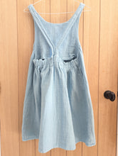 Load image into Gallery viewer, Carlota Barnabe Soft Muslin Turquoise Pinafore Dress - 10 Years