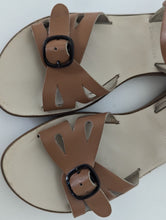 Load image into Gallery viewer, Gorgeous Tan Samphire Sandals EU35 UK2.5