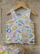 Load image into Gallery viewer, Amazing 80s Retro Pastel Print Vest Baby Clothes
