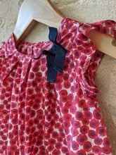 Load image into Gallery viewer, Beautiful Poppy Print Jacadi Dress - 6 Months
