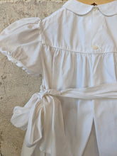 Load image into Gallery viewer, Beautiful Vintage White Cotton Smart Romper - 3 Months