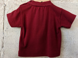 Weekend à La Mer Comfy Red T Shirt 3 Months
