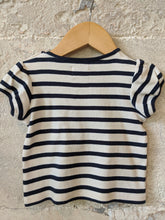 Load image into Gallery viewer, Gorgeous Weekend à la Mer Seaside Tee - 9 Months
