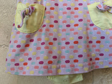 Load image into Gallery viewer, Beautiful Scandi Style Apple Print Dress with Vest 9 Months