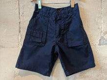 Load image into Gallery viewer, French Vintage Navy Smart Combat Style Shorts - 4 Years
