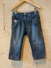 Load image into Gallery viewer, Super Duper Soft Denim Piratess Trousers - 18 Months
