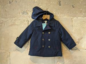 NEW French Navy Smart Double Layer Jacket - 18 Months