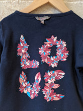 Load image into Gallery viewer, French Navy Asymmetrical Jacket - 6 Years