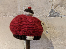 Load image into Gallery viewer, Handknitted Baby Cashmerino Monkey Knits Cupcake Beret - 12 Months