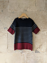 Load image into Gallery viewer, Vintage Merino Wool Striped Jumper - 9 Years