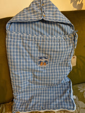 Load image into Gallery viewer, Gorgeous Dusky Blue French Sleeping Bag - Small
