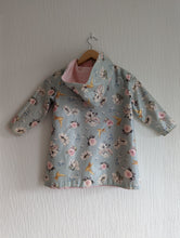 Load image into Gallery viewer, Beautiful Handmade Pastel Print Raincoat - 5 Years