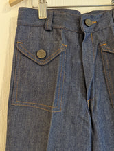 Load image into Gallery viewer, New Old French Vintage Flared Jeans - 9 Years