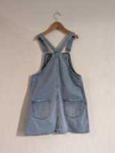 Load image into Gallery viewer, Cute Washed Denim Pinafore Dress - 10 Years
