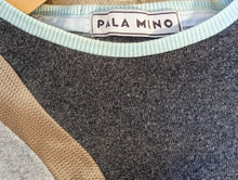 Load image into Gallery viewer, Pala Mino Handmade Fabulous Retro Gold Stripe Sweatshirt - 7 Years