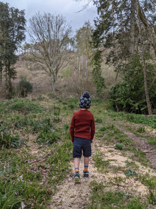 Vintage Ribbed Conker Jumper - 7 Years