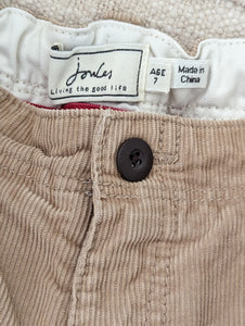 Joules Corduroy Cargo Trousers - 7 Years