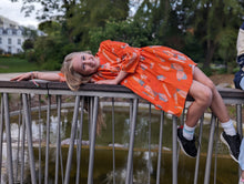 Load image into Gallery viewer, COS New Bright Abstract Print Dress - 10 Years

