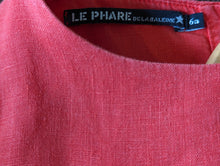 Load image into Gallery viewer, Beautiful Red Linen French Dress - 6 Years
