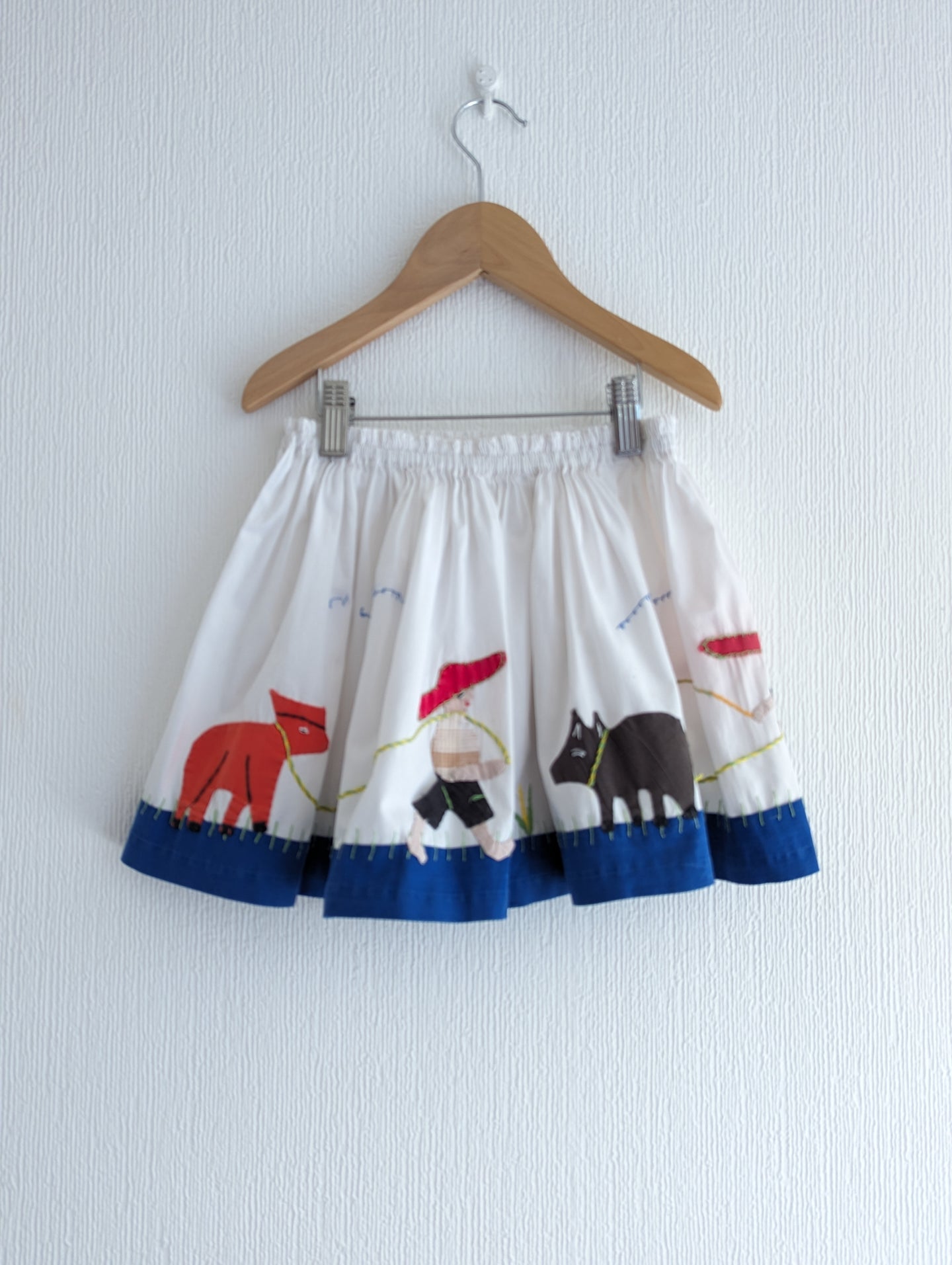 Handmade Embroidered Skirt - 6 Years