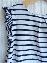 Load image into Gallery viewer, Beautiful Jacadi A-Line Breton Striped Top - 6 Years
