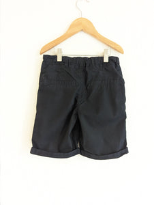 Dark Navy Lightweight Cotton Shorts - 8 Years