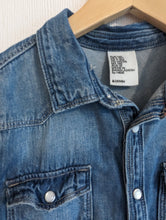 Load image into Gallery viewer, Washed Denim Shirt - 9 Years
