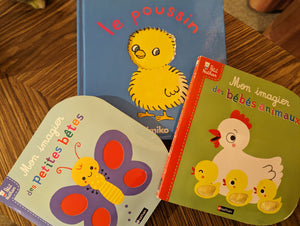Bundle of Cute French Baby & Toddler Picture Books