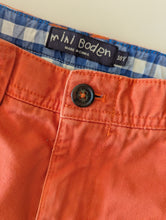 Load image into Gallery viewer, Mini Boden Bright Orange Shorts - 10 Years
