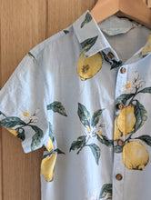 Load image into Gallery viewer, Lemon Print Short Sleeved Shirt - 10 Years
