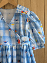 Load image into Gallery viewer, Stunning Nautical Vintage Summer Dress - 7 Years
