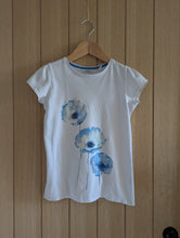 Load image into Gallery viewer, Okaidi Blue Poppy TShirt - 9 Years
