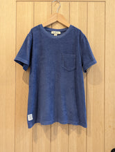 Load image into Gallery viewer, Massimo Dutti Vintage Blue Towelling TShirt - 10 Years
