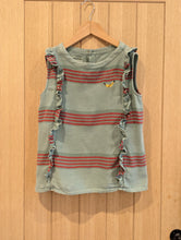 Load image into Gallery viewer, Bobo Choses Green Banana Linen Vest Top - 11 Years
