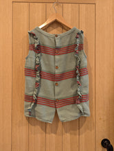 Load image into Gallery viewer, Bobo Choses Green Banana Linen Vest Top - 11 Years
