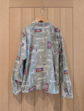 Load image into Gallery viewer, Soft Vintage French Aeroplane Striped Shirt - 10 years
