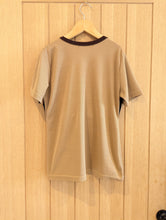 Load image into Gallery viewer, Vintage Beige Retro Striped V Neck T Shirt - 8 Years
