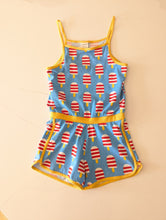 Load image into Gallery viewer, Maxomorra Summer Lolly Print Playsuit - 10 Years
