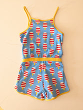 Load image into Gallery viewer, Maxomorra Summer Lolly Print Playsuit - 10 Years
