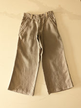 Load image into Gallery viewer, Okaidi 100% Fawn Linen Trousers - 8 Years
