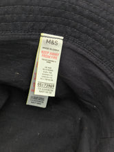 Load image into Gallery viewer, M&amp;S Navy Blue Cotton Sun hat 10-13 Years
