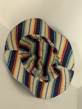 Load image into Gallery viewer, Little Bird Pale Blue Reversible Cotton Sun Hat 7-10 Years
