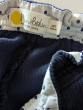 Load image into Gallery viewer, Navy Corduroy Paperbag Shorts - 10 Years

