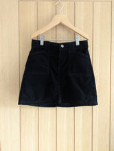 Load image into Gallery viewer, Black Velvet Skirt - 10 Years
