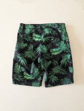 Load image into Gallery viewer, Palm Print Black Shorts - 11 Years
