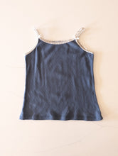 Load image into Gallery viewer, Monoprix Soft Pointelle Knit Dusky Blue Vest - 8 Years
