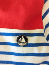 Load image into Gallery viewer, Petit Bateau Block Colour Striped Sweatshirt - 10 Years
