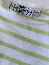 Load image into Gallery viewer, Cool Mint Breton Striped Marinière - 7 Years
